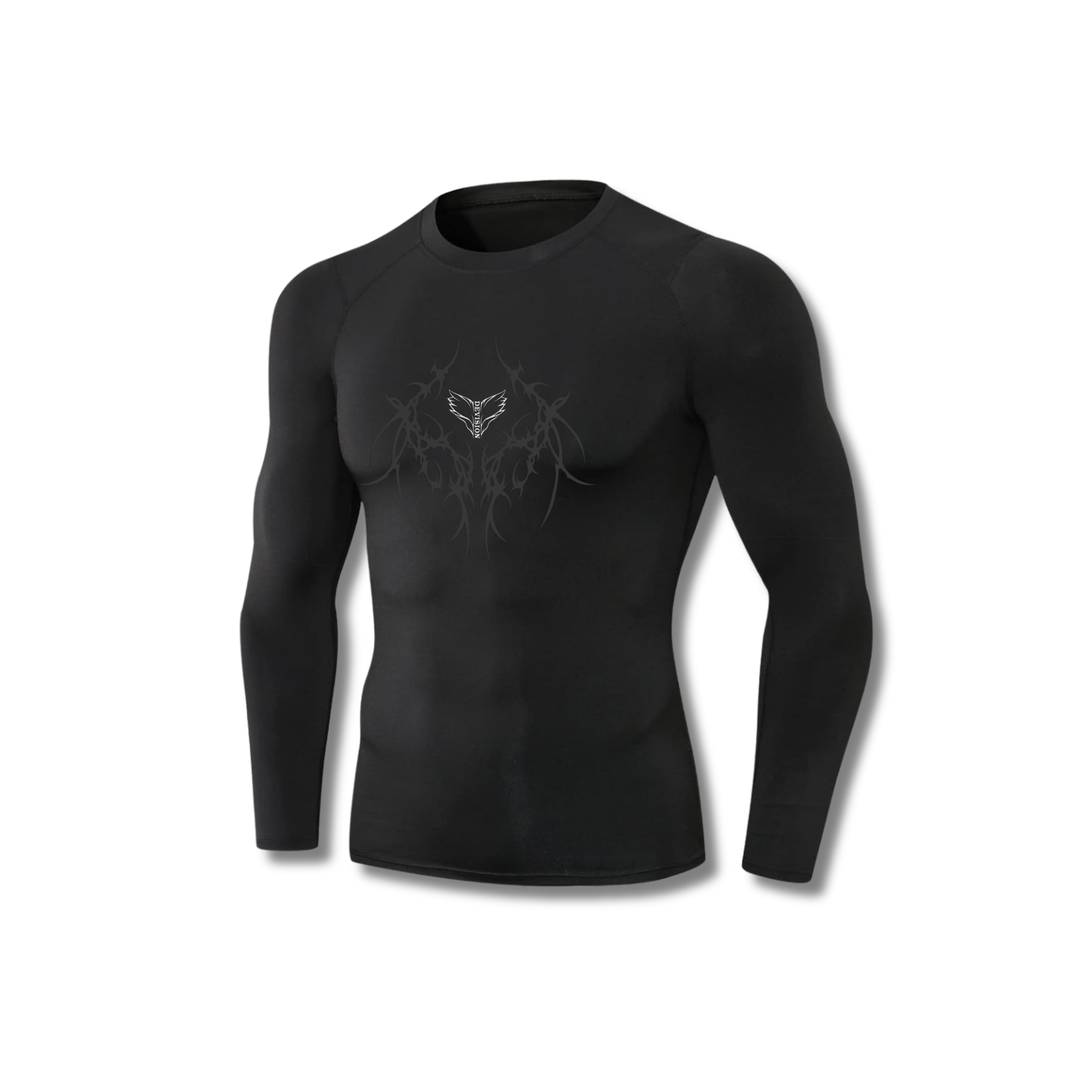 T-SHIRT MANCHES LONGUES DE COMPRESSION DEVISION®️