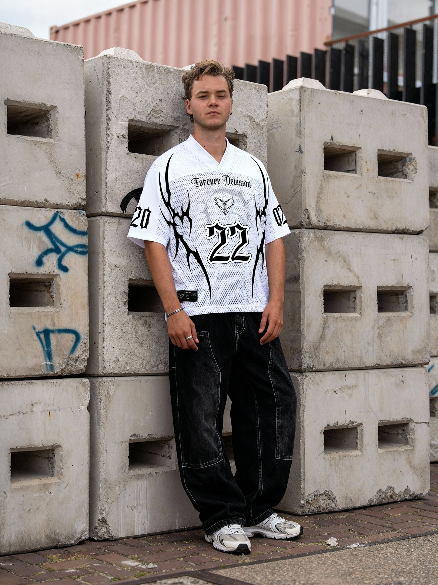 MAILLOT CODE VESTIMENTAIRE DEVISION®️ BLANC