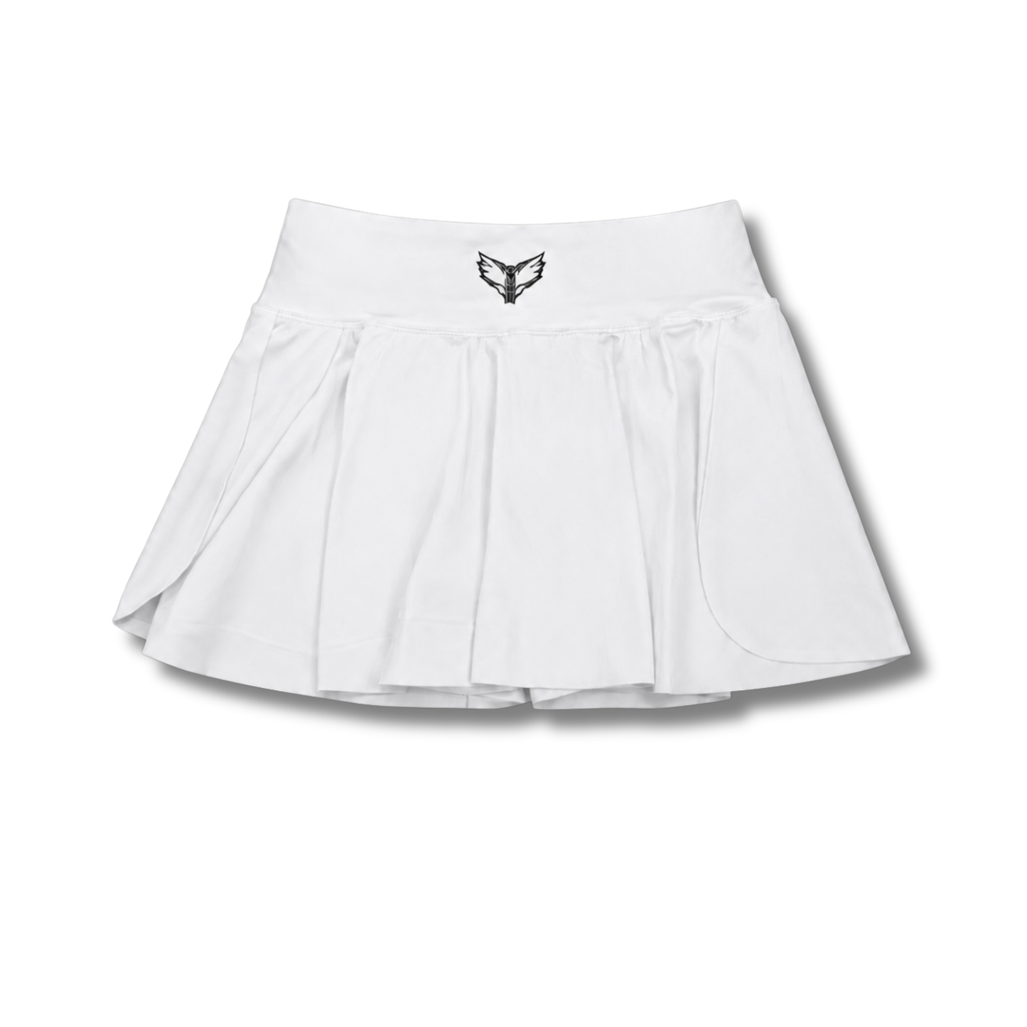 DEVISION®️ RAVE SKIRT WHITE