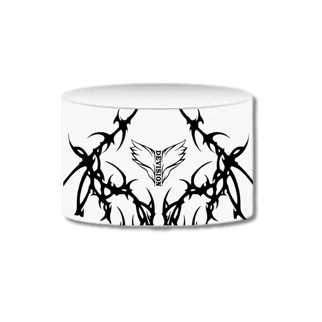 BANDE DE CAPITAINE CODE VESTIMENTAIRE DEVISION®️ BLANC