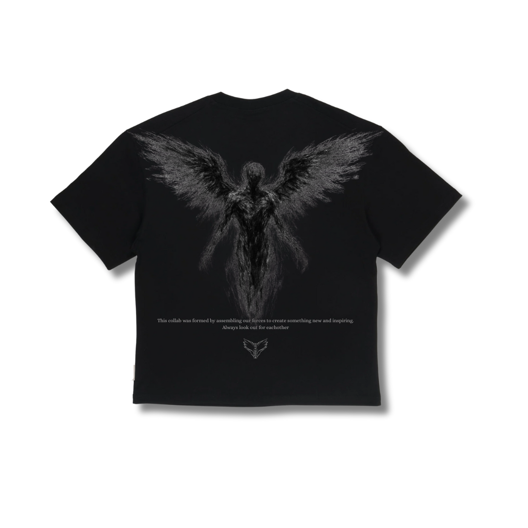 T-SHIRT BOXY KAKI DEVISION®️ X