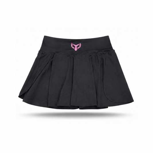 DEVISION®️ Jupe RAVE à logo rose