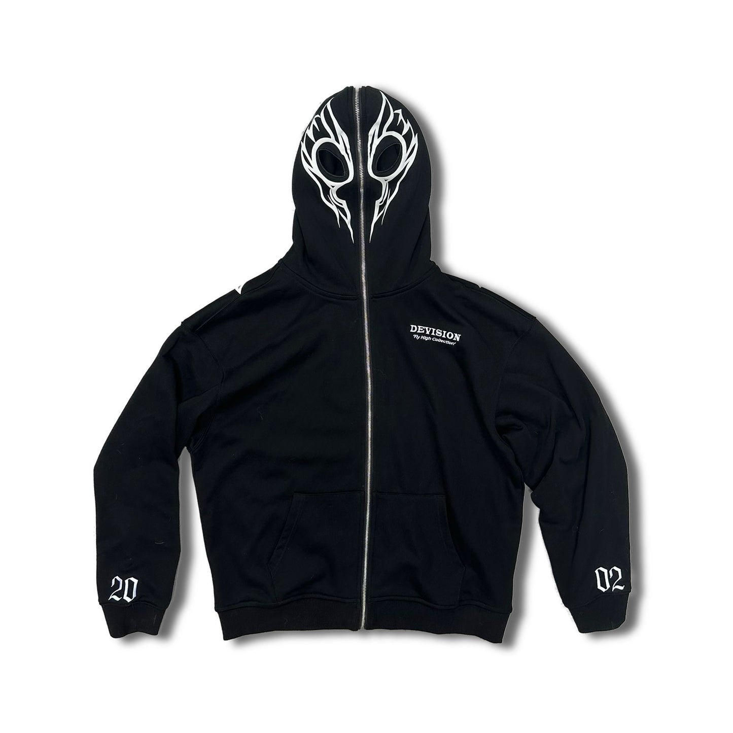 DEVISION®️ KAPUZENPULLOVER MIT VOLLEM REISSVERSCHLUSS – BIVAK EDITION
