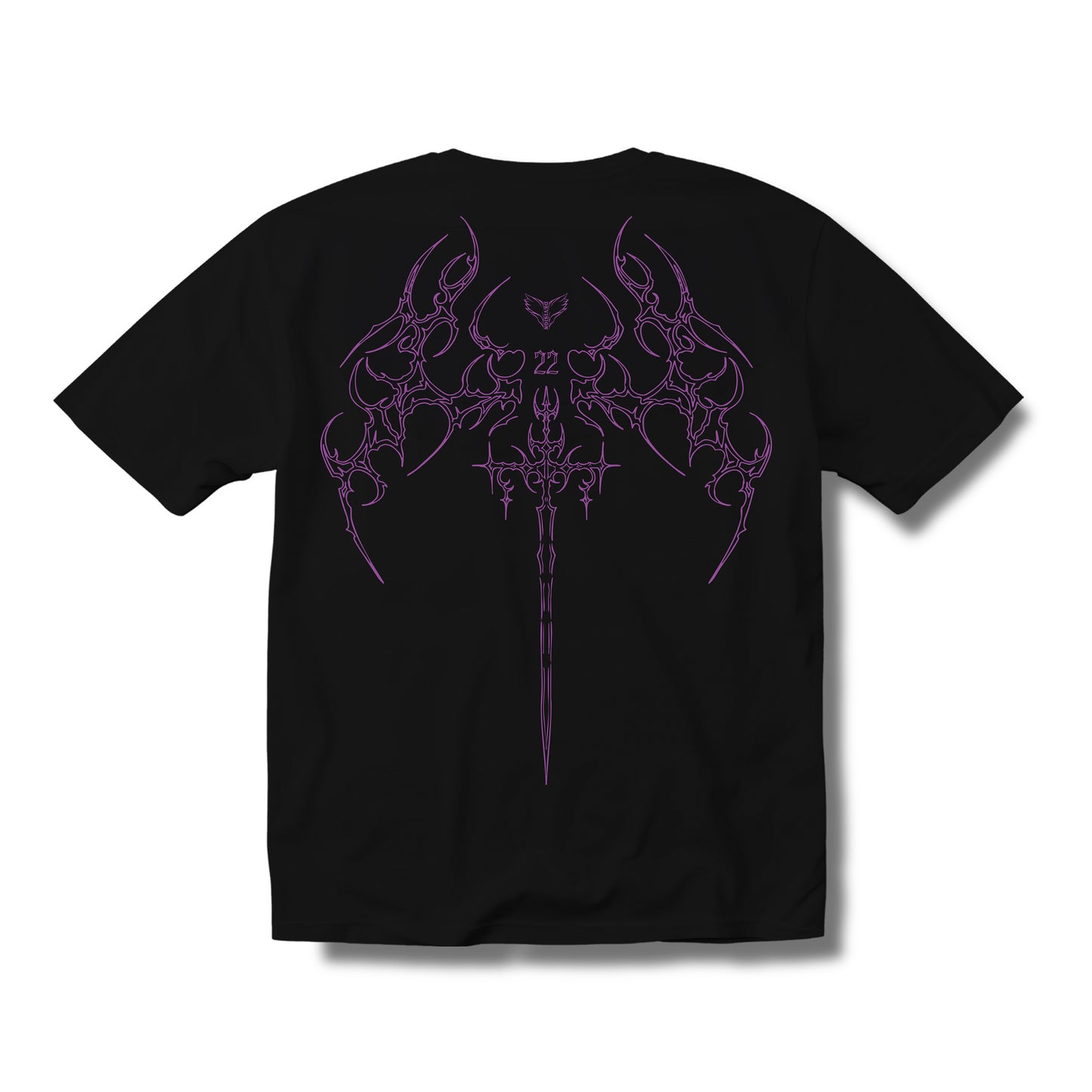 T-SHIRT OVERSIZE DEVISION®️ VIOLET