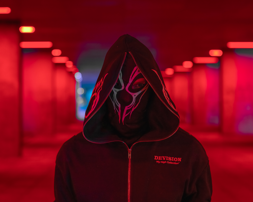 DEVISION®️ KAPUZENPULLOVER MIT VOLLEM REISSVERSCHLUSS – BIVAK EDITION