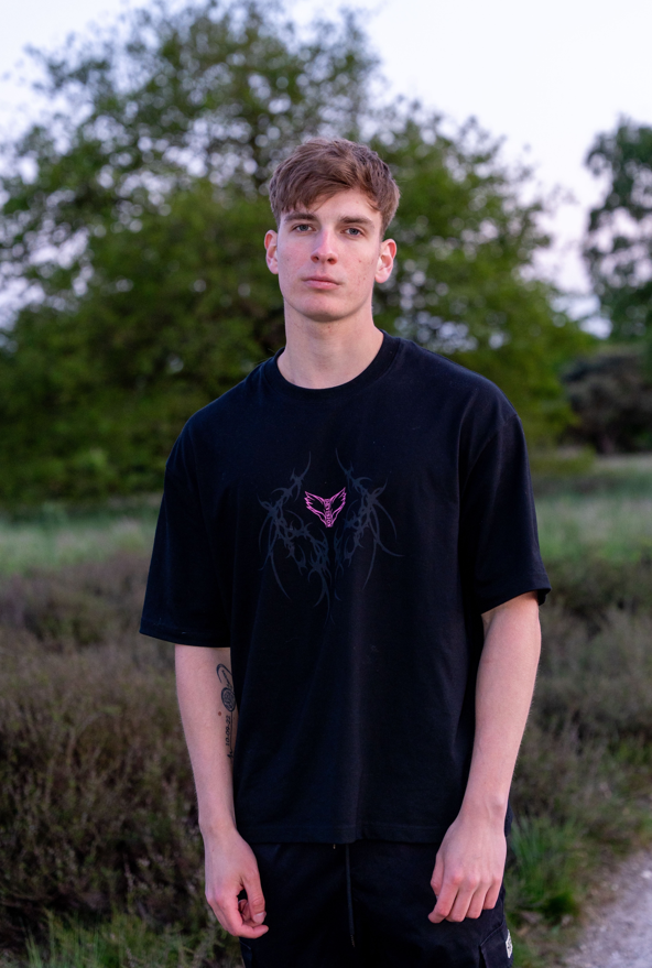 T-SHIRT OVERSIZE ROSE DEVISION®️