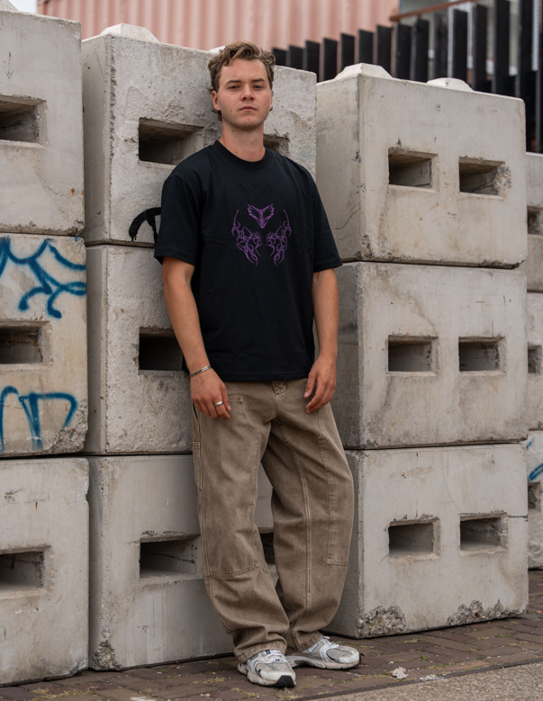 T-SHIRT OVERSIZE DEVISION®️ VIOLET