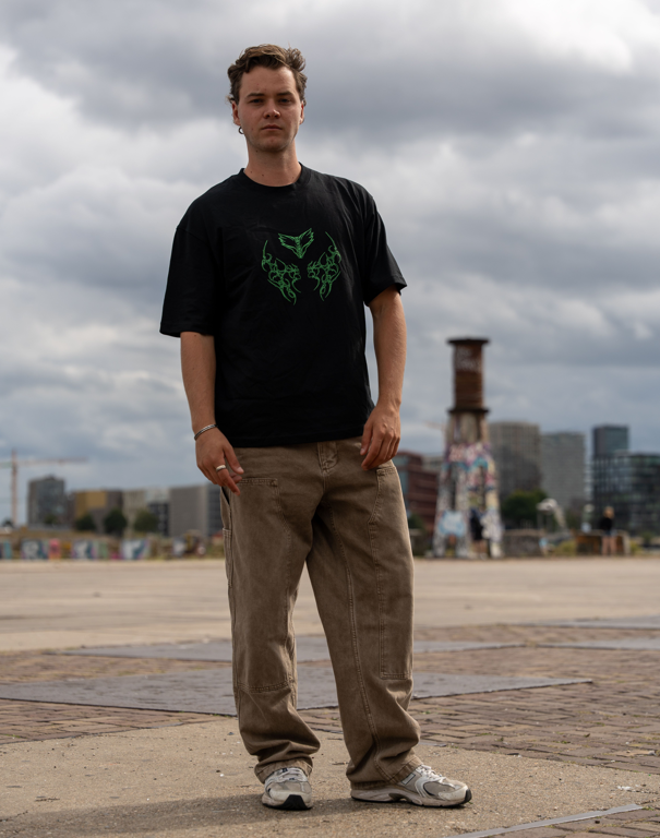 T-SHIRT OVERSIZE DEVISION®️ VERT