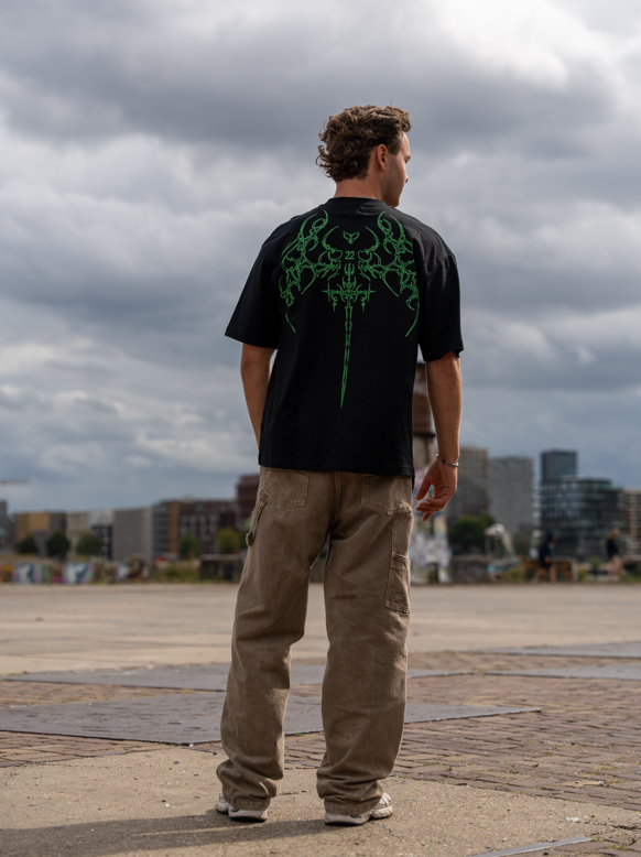 T-SHIRT OVERSIZE DEVISION®️ VERT