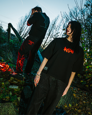 T-SHIRT BOXY KAKI DEVISION®️ X